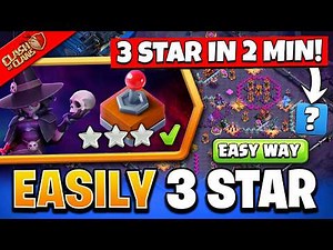 How to Easily 3 Star Cosmic Calamity Challenge in Clash of Clans | Coc New Event Attack