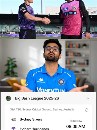 Sydney vs Hobart Cricket Match Prediction Insights