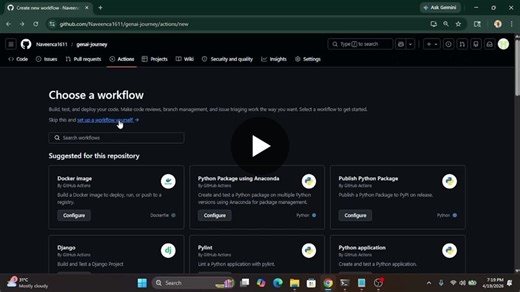 #devops #cicd #githubactions #automation #learninginpublic | Naveen Kumar C A