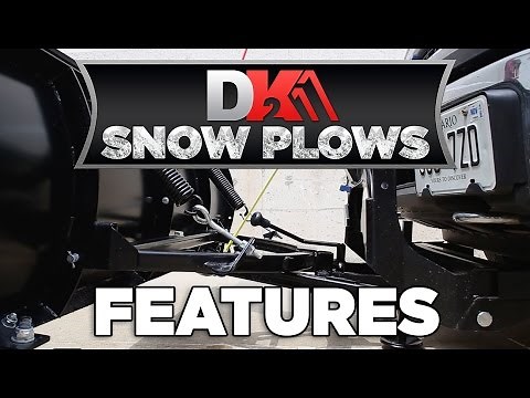 DK2 Snowplows | Custom-Mounted Snowplow Features