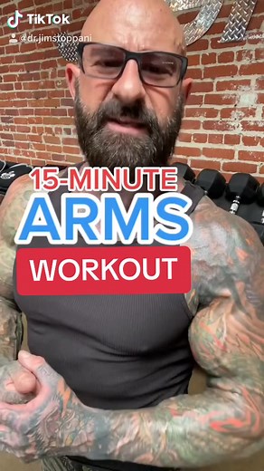 15-Minute Arm Workout for Big Biceps & Triceps