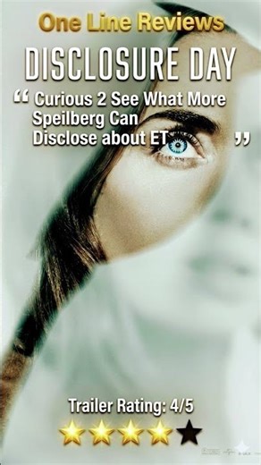Disclosure Day Movie Trailer | 2026 | One Line Reviews