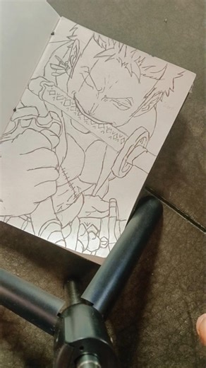 Zoro the legendary character of one piece... #art #drawing