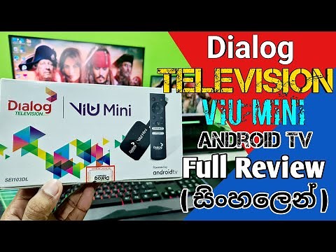 Android TV HDMI Dongle ( Dialog ViU Mini ) Full Review