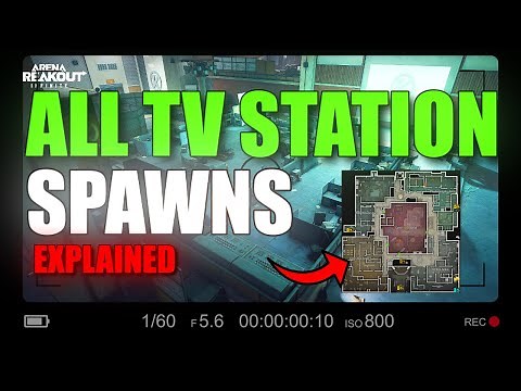 All TV Station Spawns EXPLAINED | Arena Breakout Infinite – Full Spawn Guide