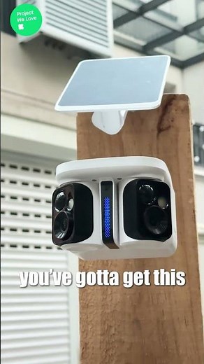 This Security Cam Has TWO Eyes?! 👀 Meet the World’s First AI Dual-Tracking Camera – Baseus X1 Pro