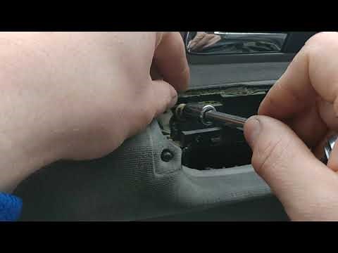 Volkswagen Sharan 7M facelift - 2000 - 2004 výměna dveřní výplňe