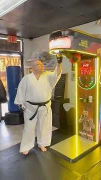 Power Punch Arcade Boxing Machine Challenge #martialarts #boxing #karate #joelsaltzman #taekwondo