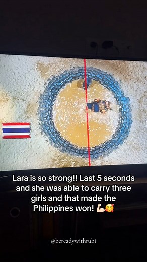 1.6M views · 17K reactions | Can we also appreciate how strong Lara is? What she did on that last 5 seconds was insane!!  #physicalasia #lara #crossfit #crossfitcommunity #netflix #netflixseries #philippines #thailand | Rubi Rose Polk Dizon | Facebook