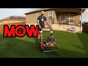Reel Mowing and Identifying Bermudagrass Seed Heads