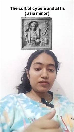 Himakshi Prajapati on Instagram: "Cybele was the powerful Mother Goddess of nature and fertility. She loved a young man named Attis. Attis decided to marry another woman. Cybele became jealous and drove him mad. In madness, Attis castrated himself and died. Cybele mourned deeply and begged the gods to restore him. Attis was brought back to life (or kept in eternal sleep). This story shows death followed by renewal #philosophy #reading #religion"