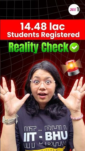 Real Truth behind 14.48 lac Registrations in JEE Main 2026 🚨 #jee #jeemain #jeeadvance #nta