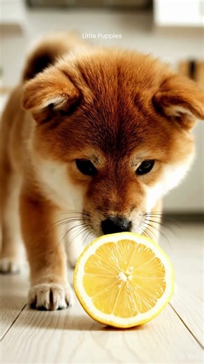 Dog Tries Lemon For The First Time! (Hilarious Reaction) 🍋