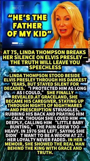 At 75, Linda Thompson Breaks Her Silence On Elvis Presley — The Truth Will Leave You #Shorts #viral
