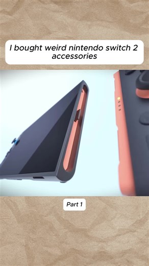 I bought weird nintendo switch 2 accessories | Nintendo Switch Accessories
