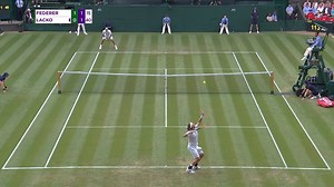 A Roger Federer drop shot is a thing of beauty #Wimbledon | Wimbledon