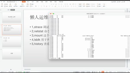 Linux 懒人运维:strace,netstat,mount,lsblk,history 等