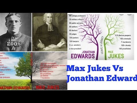 Max Jukes Vs Jonathan Edward. The amazing story about the two. By.Pr. David Makoye. Karatu net..