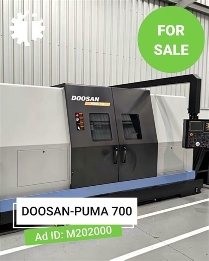 CNC lathe DOOSAN-PUMA 700 #shorts