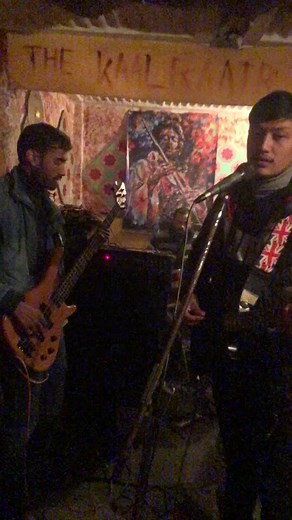 Live Music Performance: Electric Bass and Guitar Duo