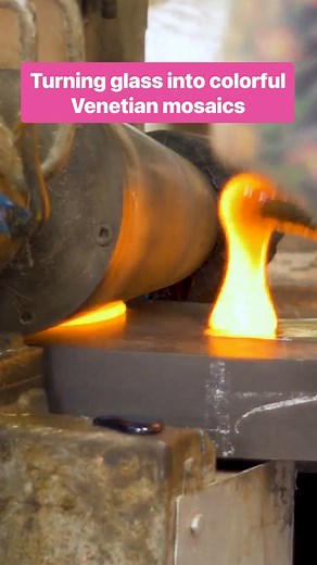 944K views · 10K reactions | It can take some trial and error to turn glass into Venetian mosaics. #venetianmosaics #glass #mosaics | Insider Design | Facebook