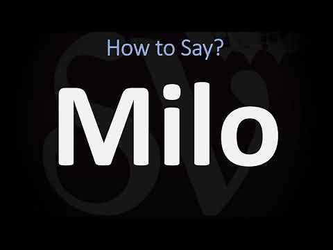 How to Pronounce Milo? (CORRECTLY)