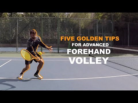 Five Golden Tips For Advanced Forehand Volley (TENFITMEN - Episode 156)