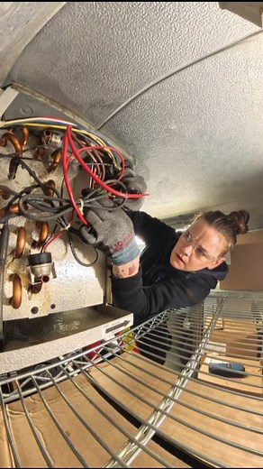 This walk-in freezer would not go into defrost because of a faulty defrost termination switch, which I am replacing here | HVACjess