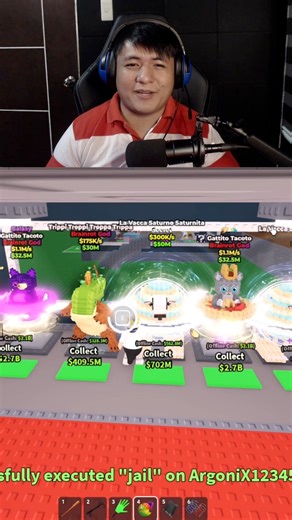 1M views · 4.9K reactions | PRANKING BILLIONAIRE GANG ARGON #stealabrainrot #reelsviralシ #reelsfbシ #reelsfacebook #roblox # | Mc Hero | Facebook