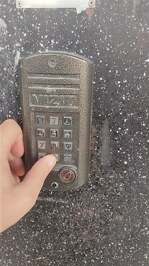 How to open a Visit intercom without a key. Hacking with a password