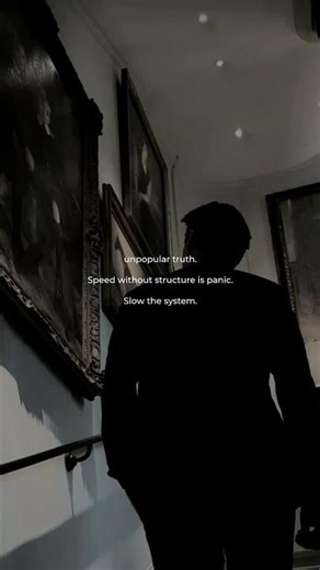 SPEED without structure is PANIC.