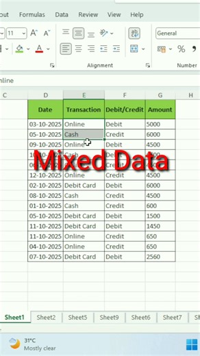 Excel Interview Trick ‼️ SUBTOTAL in Excel #Excel #Shorts #Exceltips #Shortsfeed