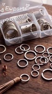 Ewparts 30 Pack 1 Inch Welded Metal Rings for Crafts | Welded O Rings, 4mm Thick Heavy Duty, Smooth Surface, Ideal for Macrame Plant Hangers, Dog Leashes, Jewelry, DIY Crafts
