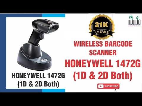 Barcode Scanner 1472G Honeywell Wireless 1D & 2D 1472G Voyager How To Use in Billing Excel Inventory