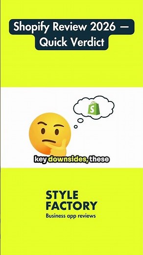 Shopify Review 2026 — Quick Verdict