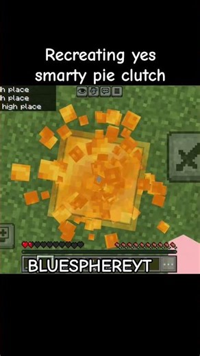 Recreating yes smarty pie clutch #minecraft