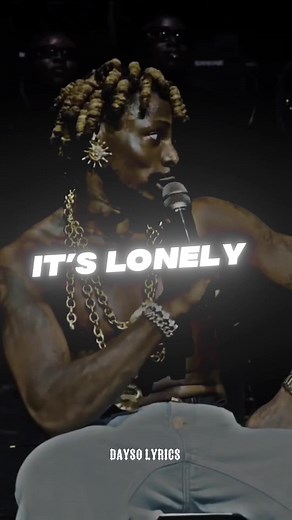 Asake - Lonely at the Top Lyrics Video