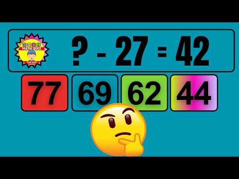 Find the Missing Number! | Fun Substraction Quiz for Kids