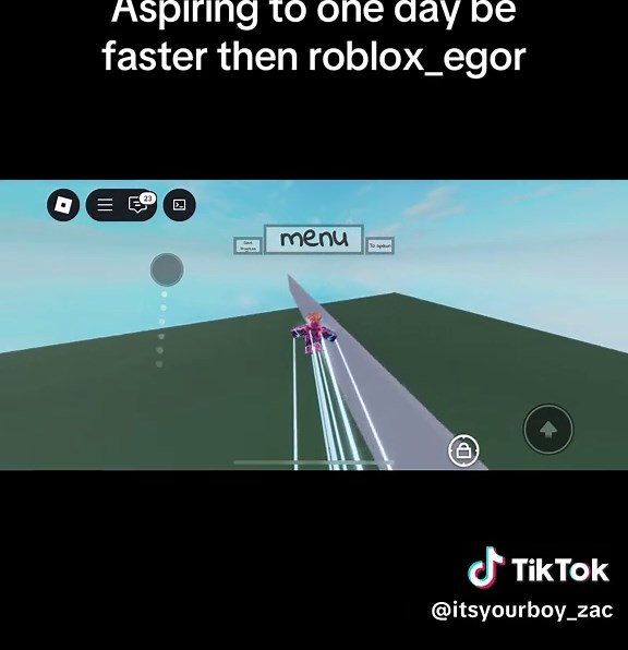Aspiring to Outpace Roblox_Egor in Speed