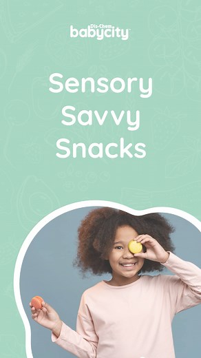 80K views · 284 reactions | Take a look at 5 sensory snack ideas for your little ones! For more parenting tips and age-appropriate play activities for optimal development, download the @‌mommamia_app today. Playfully develop your little genius. www.mommamia.co.za ✨ Dis-Chem Baby City Benefit Rewards Members get 20% off! ✨ 露‍♀️ #BabyDevelopment #FirstToys #MommaMiaApp #SouthAfrica | Baby City | Facebook
