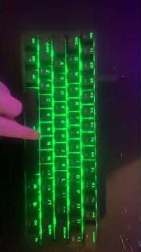 this is my new dierya dk61se keyboard it sounds very good and it overall a very good keyboard