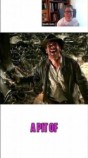 Raiders of the Lost Ark: The Snake Scene Explained #shorts