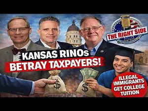 Kansas RINOs Betray Taxpayers: In-State Tuition for Illegals Exposed! | The Right Side