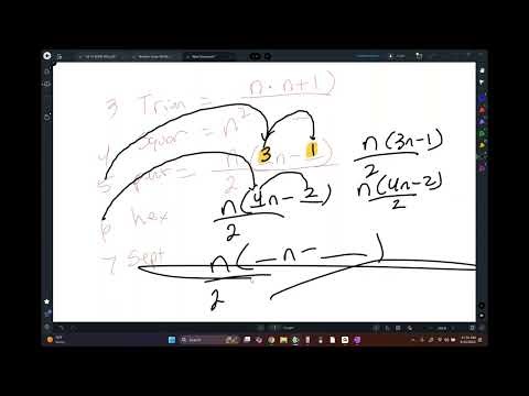 Finding the Nth Polygonal Number Red Book pg 18