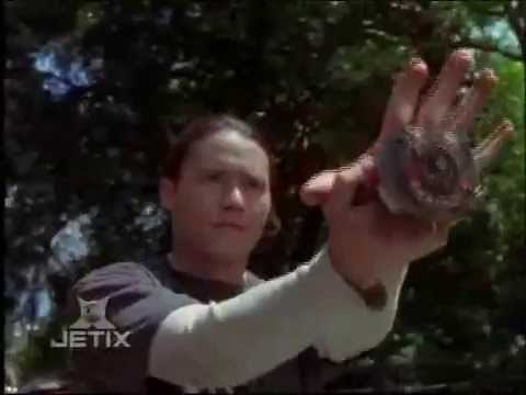 Mighty Morphin Black Ranger Morph | In Space | Power Rangers Official