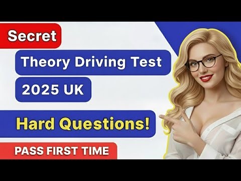 Theory Test 2025 UK | Real DVSA Style Practice Must Watch! | PASS FIRST TIME