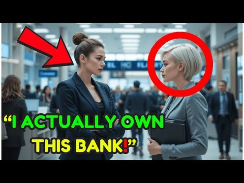 Rude Bank Teller Humiliates Customer—Her Next Words Leave Everyone in Shock!