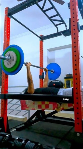 90kg bench press!