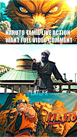 Naruto live action tamil dub☠️தமிழ் #naruto #tamil #anime #narutotamil