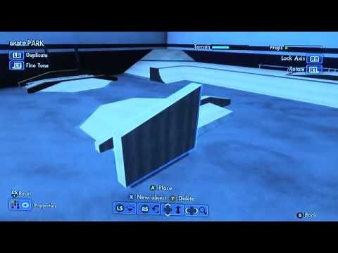 Skate 3: Create a Park Walkthrough!
